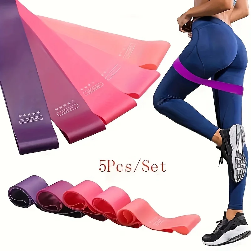 휴대용 피트니스 운동기구 고무 저항 밴드 요가 짐 탄성 - Crossfit Ga 리뷰 및 가격