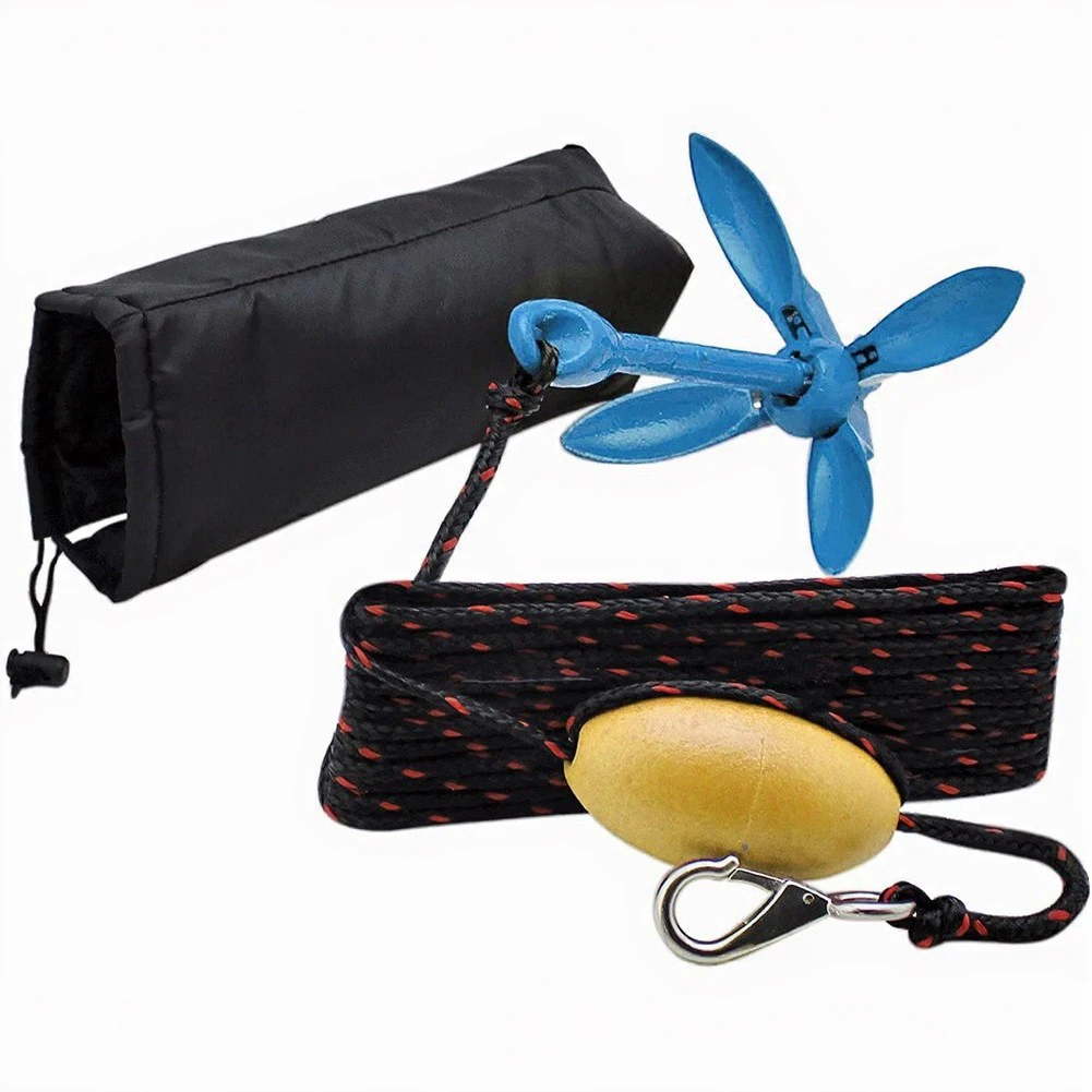 접이식 앵커 키트 1.5lb 탄소강, 30피트 나일론  - Battle Rope Anchor 리뷰 및 가격