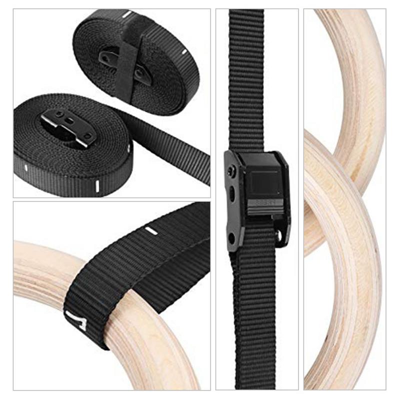 1 조각 자작 나무 체조 링 풀 업 체육관 링 홈 피트 - Gymnastic Ring Wood 리뷰 및 가격