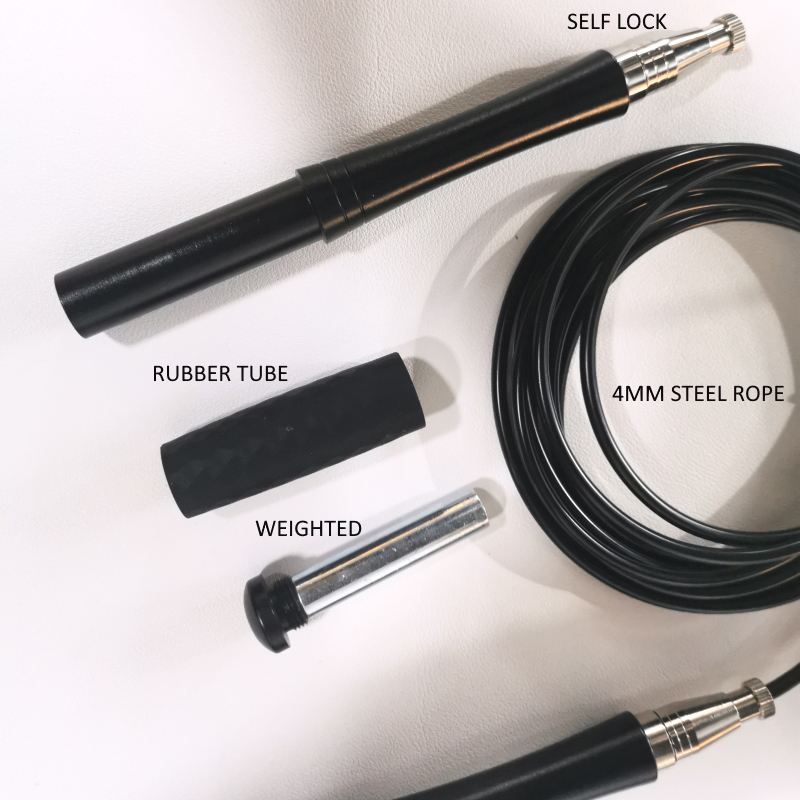 279 그램 4mm 직경 스틸 코드 무거운 가중 알루미 - Jump Rope Speed Bearing 리뷰 및 가격